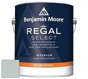 Benjamin Moore 550 Regal Select Waterborne Interior Pearl Finish краска цвет 2122-40 Smoke