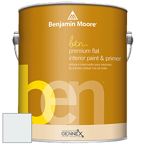 Benjamin Moore Ben W625 Premium Interior Latex Flat краска цвет NCS S 0502-B 