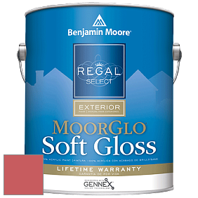 Benjamin Moore W096 Regal Select Exterior Paint-Moor GloSoft Gloss Finish краска цвет 2008-30 Raspberry Blush
