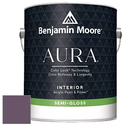 Benjamin Moore Aura 528 Waterborne Interior Semi-gloss Finish краска цвет NCS S 6020-R40B 
