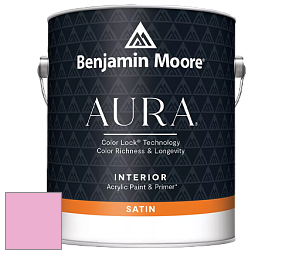 Benjamin Moore Aura 526 Waterborne Interior Satin Finish покрытие цвет NCS S 0540-R30B 