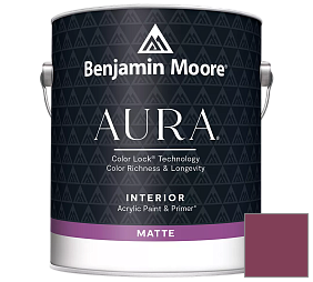 Краска Benjamin Moore Aura Interior Paint - Matte (522) цвет 2076-10 Crushed Velvet