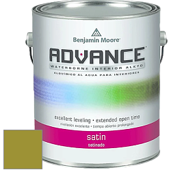 Benjamin Moore 792 Advance Interior Paint-Satin эмаль цвет NCS S 3060-G70Y 