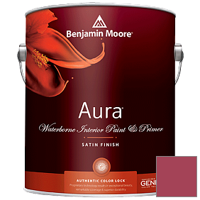 Краска Aura Waterborne Interior Satin Finish (526) цвет 1343 Fuchsine