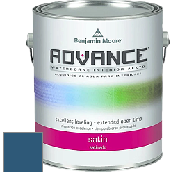 Benjamin Moore 792 Advance Interior Paint-Satin эмаль цвет RAL 5009 
