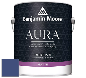 Benjamin Moore Aura 522 Interior Paint - Matte краска цвет 2067-20 Starry Night Blue