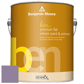 Benjamin Moore Ben W625 Premium Interior Latex Flat краска цвет 2072-40 Wild Orchid