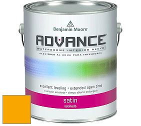 Benjamin Moore 792 Advance Interior Paint-Satin эмаль цвет 2020-10 Bumble Bee Yellow