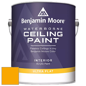 Benjamin Moore 508 Waterborne Ceiling Paint краска для потолков цвет 2020-10 Bumble Bee Yellow