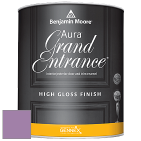 Benjamin Moore Aura 148 Grand Entrance High Gloss эмаль цвет 2073-40 Purple Hyacinth