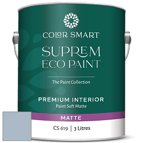 COLOR SMART CS 619 SUPREM ECO PAINT матовая краска цвет 2128-50 November Skies