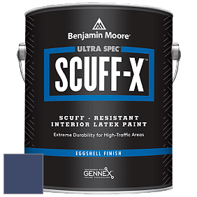 Benjamin Moore 485 Ultra Spec SCUFF-X Interior Eggshell Finish краска цвет 2065-10 Admiral Blue