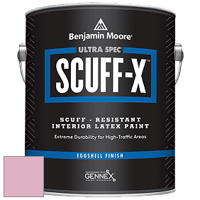 Benjamin Moore 485 Ultra Spec SCUFF-X Interior Eggshell Finish краска цвет 2081-50 Pink Ruffle