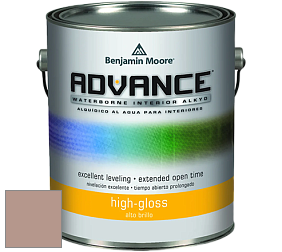 Benjamin Moore 794 Advance Interior Paint-High Gloss глянцевая алкидная эмаль цвет 1234 Baywood Brown