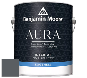 Benjamin Moore Aura 524 Waterborne Interior Eggshell Finish краска цвет 2125-20 Deep Space