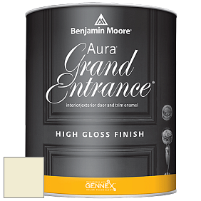 Benjamin Moore Aura 148 Grand Entrance High Gloss эмаль цвет 2146-60 Cream Silk
