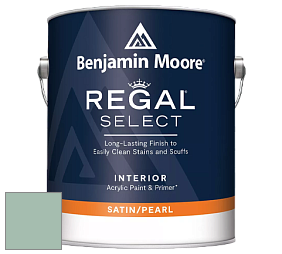 Benjamin Moore 550 Regal Select Waterborne Interior Pearl Finish краска цвет 633 Appalachian Trail