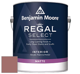Benjamin Moore 548 IRegal Select Interior Paint - Matte краска цвет 2092-40 Texas Rose