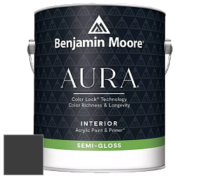Benjamin Moore Aura 528 Waterborne Interior Semi-gloss Finish краска цвет NCS S 9000-N 