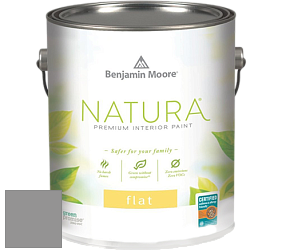 Benjamin Moore 512 Natura Interior Flat Finish матовая краска цвет NCS S 4500-N 