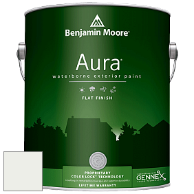 Benjamin Moore Aura 629 Waterborne Exterior Flat Finish краска цвет AF-5 