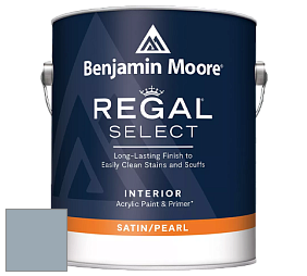 Benjamin Moore 550 Regal Select Waterborne Interior Pearl Finish краска цвет NCS S 3010-R90B 