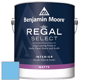 Benjamin Moore 548 IRegal Select Interior Paint - Matte краска цвет 2066-50 True Blue