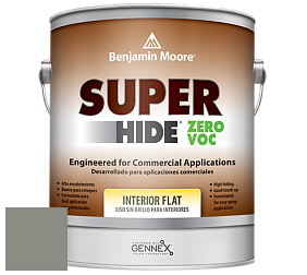 Benjamin Moore 355 Super Hide Zero Voc Interior Flat краска цвет 1483 Cos Cob Stonewall