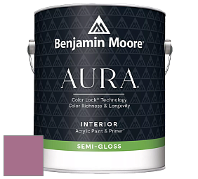Benjamin Moore Aura 528 Waterborne Interior Semi-gloss Finish краска цвет NCS S 3040-R30B 