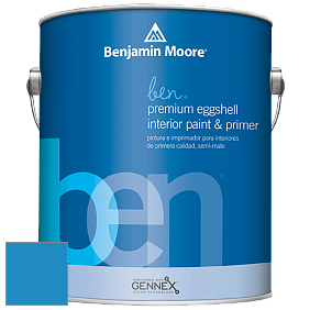 Benjamin Moore Ben W626 Premium Interior Latex Eggshell краска цвет NCS S 2060-R90B 