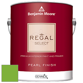 Benjamin Moore 550 Regal Select Waterborne Interior Pearl Finish краска цвет 2030-30 Lucky Charm Green
