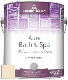 Benjamin Moore Aura 532 Bath & Spa Waterborne Interior Paint Matte Finish краска цвет AF-305 
