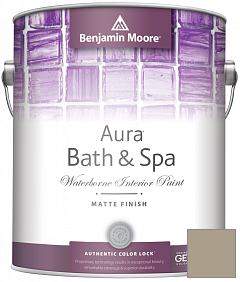 Краска Benjamin Moore Aura Bath & Spa Interior Paint Matte Finish (532) цвет 1531 Victorian Garden