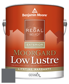 Benjamin Moore W103 Regal Select Exterior Paint-MoorGard Low Lustre Finish краска цвет 1616 Stormy Sky