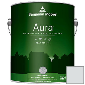 Краска Aura Waterborne Exterior Flat Finish (629) цвет 2120-70 Stone White