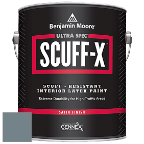 Benjamin Moore 486 Ultra Spec SCUFF-X Interior Satin Finish краска цвет NCS S 5010-B10G 