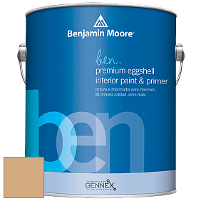 Benjamin Moore Ben W626 Premium Interior Latex Eggshell краска цвет 2165-40 Dark Beige