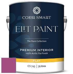 COLOR SMART CS 745 ELIT PAINT глубокоматовая моющаяся краска цвет 2076-30 Crushed Berries