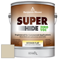 Benjamin Moore 355 Super Hide Zero Voc Interior Flat краска цвет HC-93 BM HC-93
