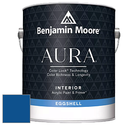 Benjamin Moore Aura 524 Waterborne Interior Eggshell Finish краска цвет RAL 5017 