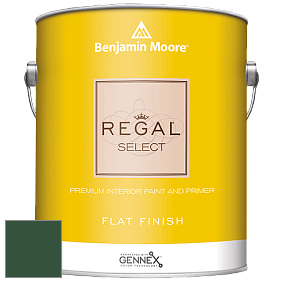 Benjamin Moore 547 Regal Select Waterborne Interior Flat Finish краска цвет NCS S 6530-G10Y 