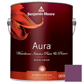 Краска Aura Waterborne Interior Satin Finish (526) цвет 2074-20 Summer Plum