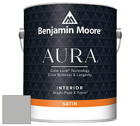 Benjamin Moore Aura 526 Waterborne Interior Satin Finish покрытие цвет NCS S 3000-N 