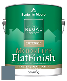 Benjamin Moore W105 Regal Select Exterior Paint-MoorLife Flat Finish краска цвет HC-159 BM HC-159