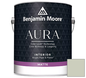 Краска Benjamin Moore Aura Interior Paint - Matte (522) цвет 471 Tea Light
