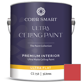 Краска COLOR SMART CS 758 ULTRA CEILING PAINT ультраматовая краска цвет 2009-20 Salsa