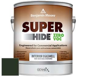 Benjamin Moore 357 Super Hide Zero Voc Interior Eggshell краска цвет RAL 6007 