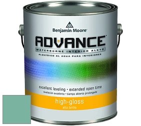Benjamin Moore 794 Advance Interior Paint-High Gloss глянцевая алкидная эмаль цвет 2041-40 Juneau Spring