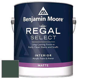 Benjamin Moore 548 IRegal Select Interior Paint - Matte краска цвет 2041-10 Hunter Green