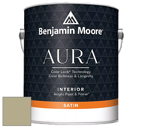 Benjamin Moore Aura 526 Waterborne Interior Satin Finish покрытие цвет AF-410 